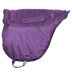 Dura-Tech® Padded English Saddle Cases -Schneiders Shop 10294c purple