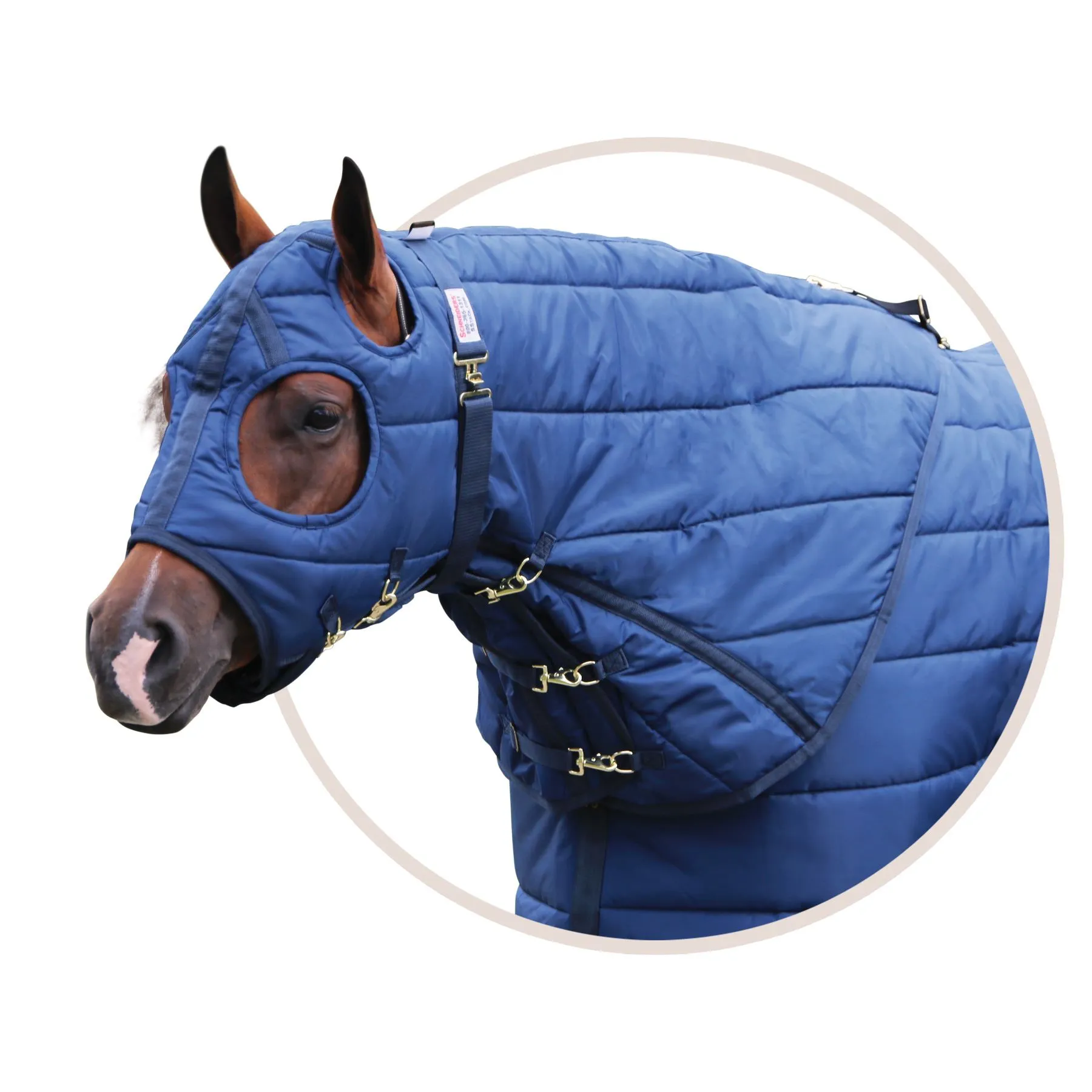 Dura-Nylon Original Horse Stable Blanket Hood 1 Dura-Nylon Original Horse Stable Blanket Hood