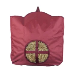 Dura-Tech® Nylon Hay Bag -Schneiders Shop 10753 burgundy