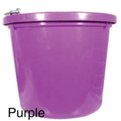 Fortiflex 20 Quart Flatback Bucket -Schneiders Shop 10758 purple