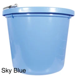 Fortiflex 20 Quart Flatback Bucket -Schneiders Shop 10758 sky