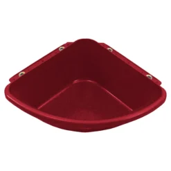 Fortiflex 24 Quart Corner Feeder -Schneiders Shop 10759 red