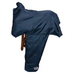 Dura-Tech® Fleece Lined Western Saddle Cover -Schneiders Shop 12087 navy