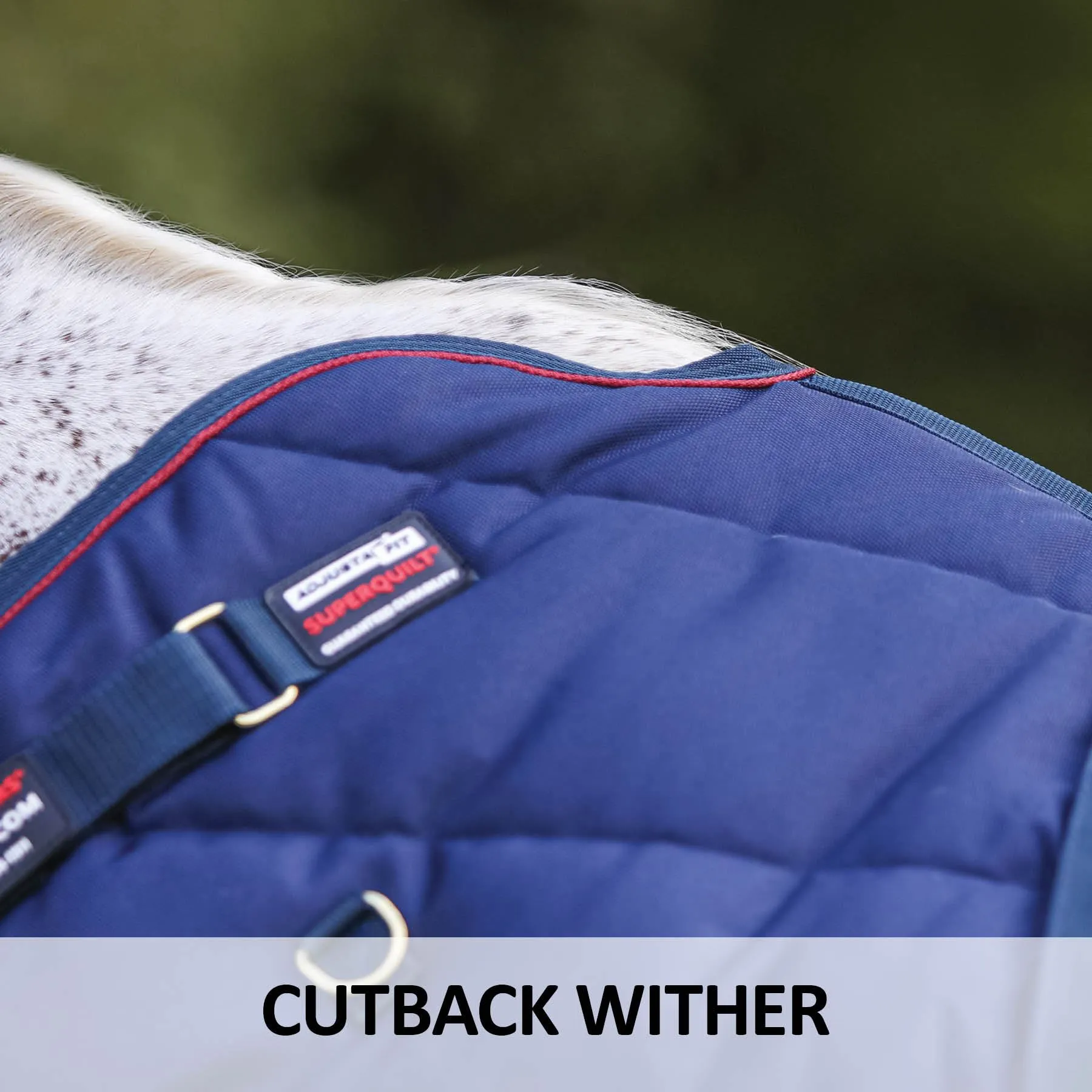 Adjusta-Fit SuperQuilt Cutback Bellyband Horse Stable Blanket - Extra Heavyweight 3 Adjusta-Fit SuperQuilt Cutback Bellyband Horse Stable Blanket - Extra Heavyweight - Image 3