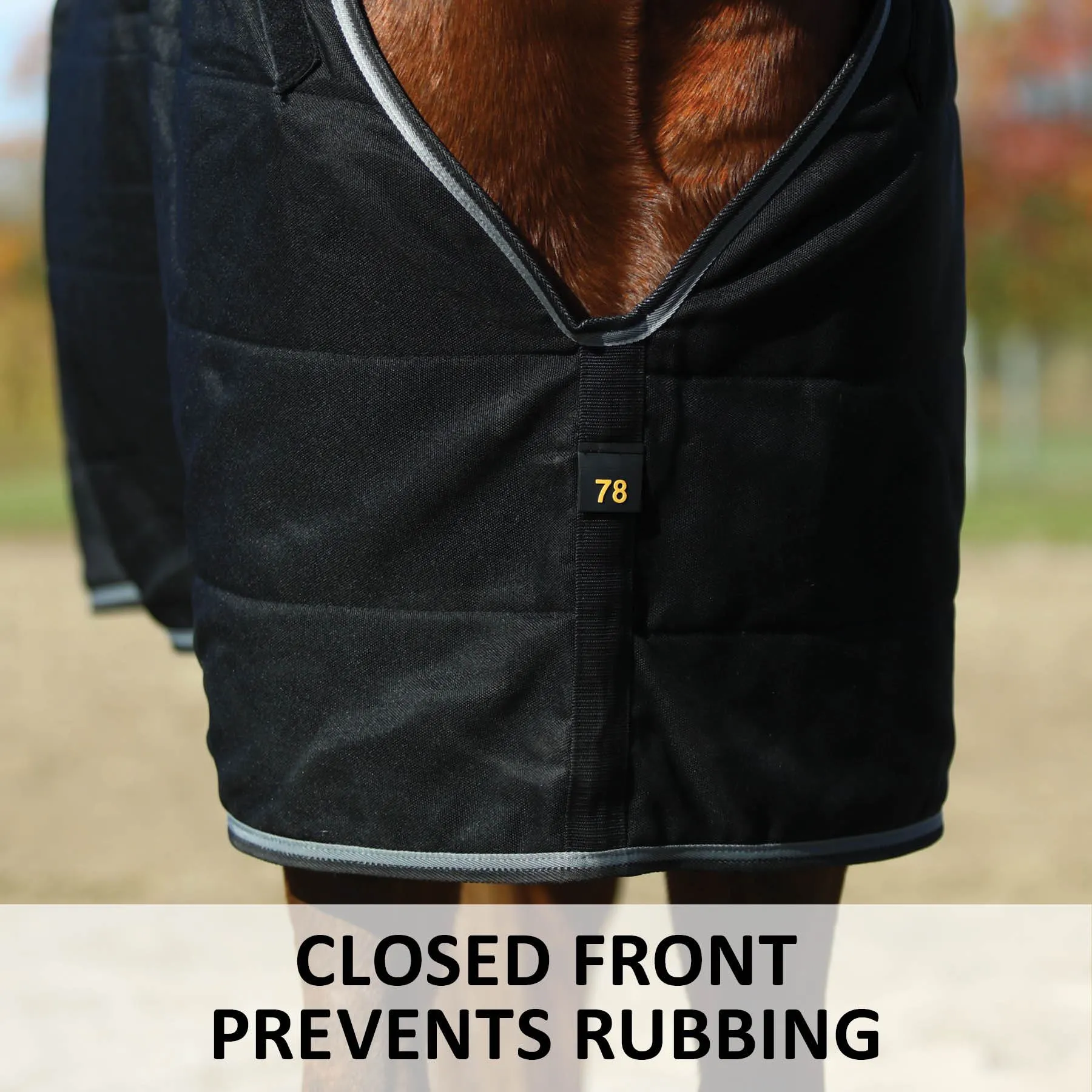 Adjusta-Fit Tekno-Fleece V-Free Leg Strap Horse Stable Blanket - Lightweight 8 Adjusta-Fit Tekno-Fleece V-Free Leg Strap Horse Stable Blanket - Lightweight - Image 8