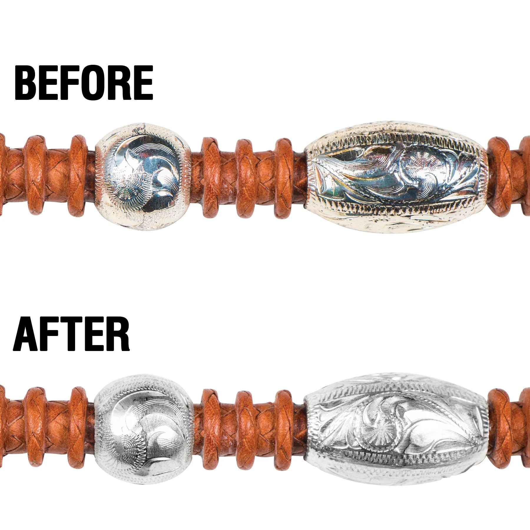 Schneiders Silver Sleeves Romel Rein Covers 2 Schneiders Silver Sleeves Romel Rein Covers - Image 2