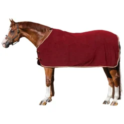 Dura-Tech® Polar Fleece Dress Sheet With Braid -Schneiders Shop 31040 burgundy