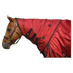 StormShield® Contour Collar Extreme II 220g Medium Weight Turnout Blanket Neck Cover 8 StormShield® Contour Collar Extreme II 220g Medium Weight Turnout Blanket Neck Cover -Schneiders Shop 31954 burgundy