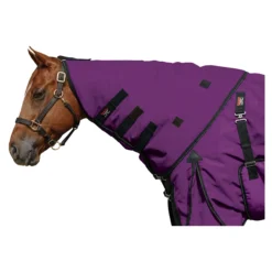 StormShield® Contour Collar Classic II 220g Medium Weight Turnout Blanket Neck Cover 17 StormShield® Contour Collar Classic II 220g Medium Weight Turnout Blanket Neck Cover -Schneiders Shop 31958 purple