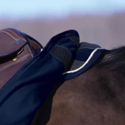 Dura-Tech Polar Fleece Quarter Horse Sheet With Tan Braid -Schneiders Shop 31979 alt f