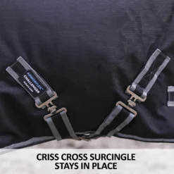 ARMORFlex® Challenger II Cutback Wither Adjusta-Fit® Surcingle Mini Turnouts -Schneiders Shop 32971c feature h overlay
