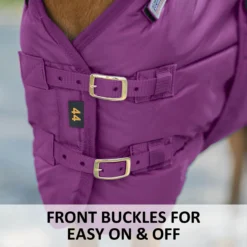 Adjusta-Fit Dura-Nylon Open Front Miniature Horse Stable Blanket 19 Adjusta-Fit Dura-Nylon Open Front Miniature Horse Stable Blanket -Schneiders Shop 33470 feature f overlay