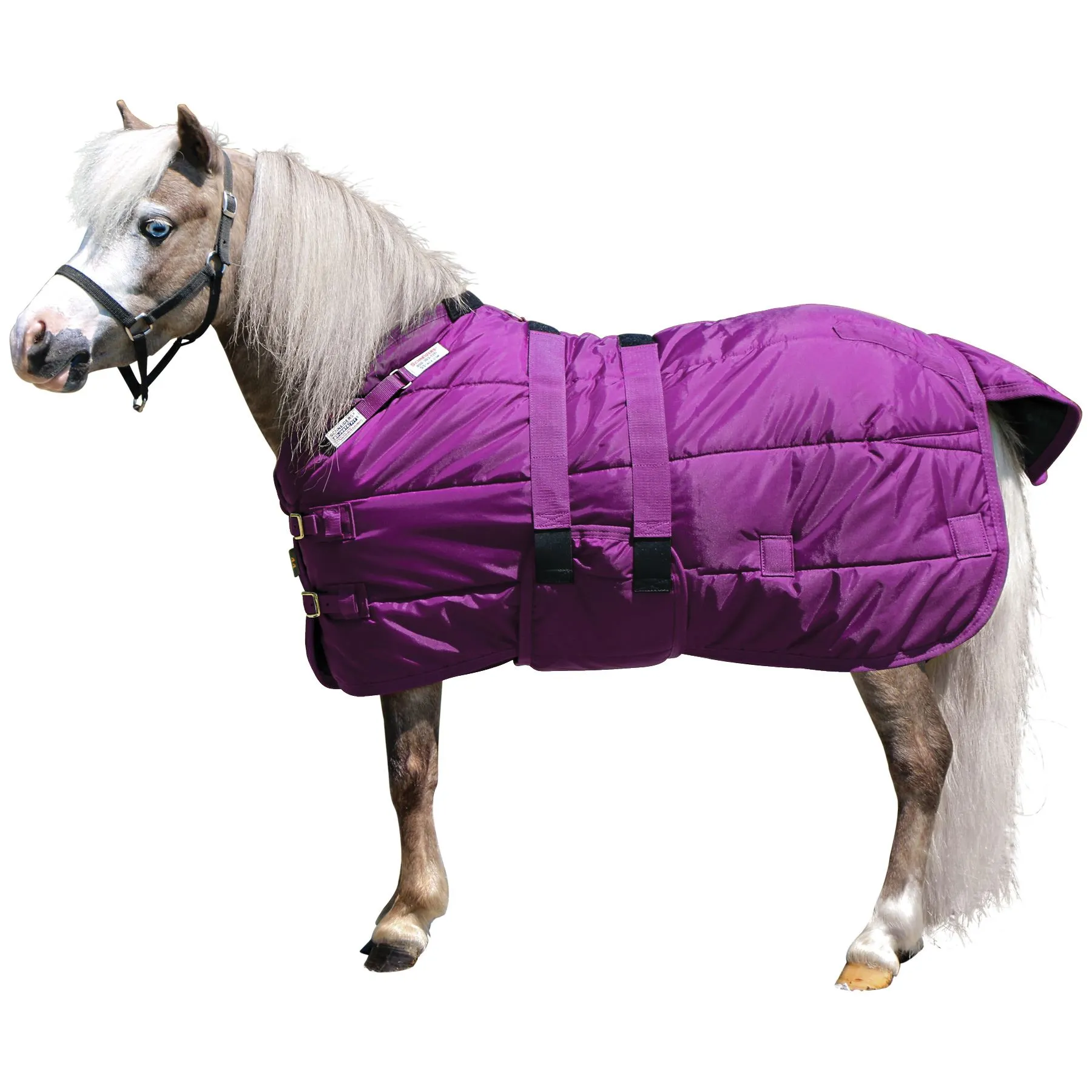 Adjusta-Fit Dura-Nylon Open Front Miniature Horse Stable Blanket 12 Adjusta-Fit Dura-Nylon Open Front Miniature Horse Stable Blanket - Image 12