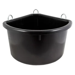 Dura-Tech® Platinum Corner Feeder 30 Quart -Schneiders Shop 35342 black