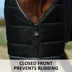 Adjusta-Fit SuperQuilt V-Free Leg Strap Horse Stable Blanket - Midweight -Schneiders Shop 36566 feature g overlay