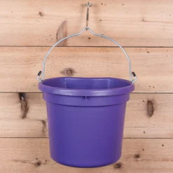 Dura-Tech® Gold Flatback Bucket 18 Qt. -Schneiders Shop 37300 purple