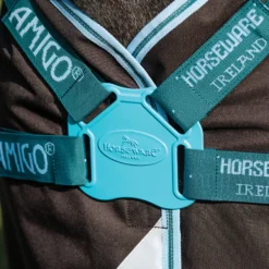 Horseware® Amigo® Bravo 12 Plus Medium Weight Turnout Blanket With Front Disc Closure -Schneiders Shop 40434 alt d