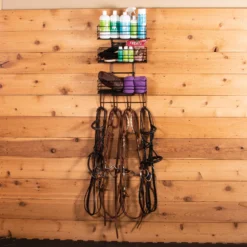 Easy-Up® Mounted Wide Groom Room Rack With Tack Rack -Schneiders Shop 41247 alt b