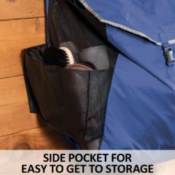 Dura-Tech® Deluxe Mesh Sided Stall Front Bag -Schneiders Shop 41344 feature d overlay