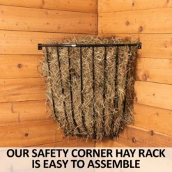 Easy-Up® Safety First Corner Hay Rack -Schneiders Shop 41567 feature a overlay