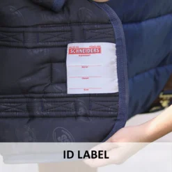 Adjusta-fit Dura-nylon V-free Westcoast Combo Medium Weight Horse Stable Blanket -Schneiders Shop 41638 feature f overlay