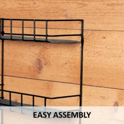 Easy-Up® 3 Tier Wire Basket Rack -Schneiders Shop 41701 feature d overlay