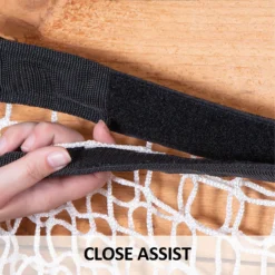 Dura-Tech® Easy Open 1.25" Slow Feed Knotless Hay Net -Schneiders Shop 41816 feature e overlay