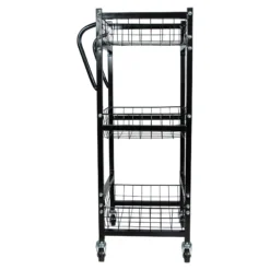 Easy-Up® Rolling 3-Basket Cart -Schneiders Shop 42427 alt b