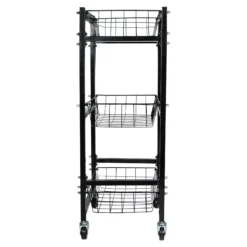 Easy-Up® Rolling 3-Basket Cart -Schneiders Shop 42427 alt d
