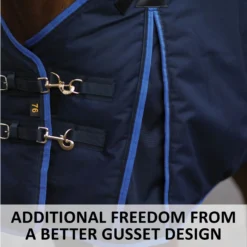 ARMORFlex® Challenger VTEK® Wither Relief Adjusta-Fit® 220g Medium Weight Youngster Turnout Blanket -Schneiders Shop 42778 feature k overlay