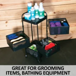 Easy-Up® 4 Basket Swivel Cart -Schneiders Shop 42997 feature c overlay