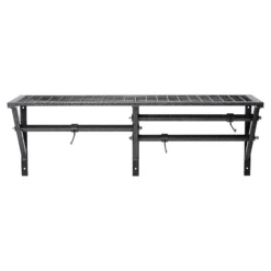 Easy-Up® Pro Series Mounted Shelf With Adjustable Hanging Bars -Schneiders Shop 43150 alt e