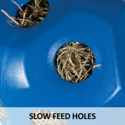Schneiders® Slow Feed Hay Ball Feeder -Schneiders Shop 43158 feature b overlay
