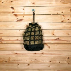 Dura-Tech® 3" Hole Half Bale Net Hay Bag -Schneiders Shop 43264 black