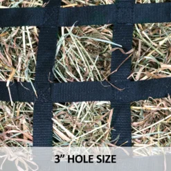 Dura-Tech® 3" Hole Half Bale Net Hay Bag -Schneiders Shop 43264 feature b overlay