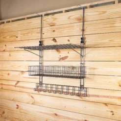 Easy-Up® Pro Basket & Shelf Hanging Rack