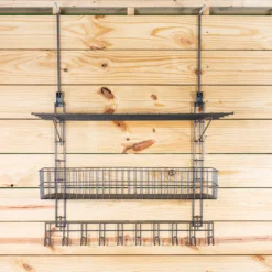 Easy-Up® Pro Basket & Shelf Hanging Rack -Schneiders Shop 43628 alt b