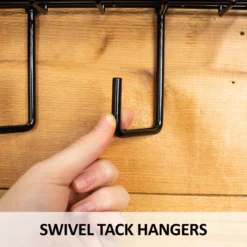 Easy-Up® Portable Collapsible Basket With Tack Hangers 10 Easy-Up® Portable Collapsible Basket With Tack Hangers -Schneiders Shop 43822 feature c overlay