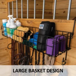 Easy-Up® Portable Collapsible Basket With Tack Hangers 11 Easy-Up® Portable Collapsible Basket With Tack Hangers -Schneiders Shop 43822 feature d overlay