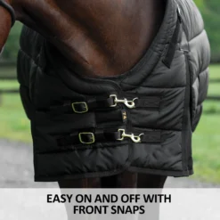 Dura-Nylon® Adjusta-Fit® VTEK® Senior Medium Weight Stable Blanket -Schneiders Shop 44500 feature f overlay