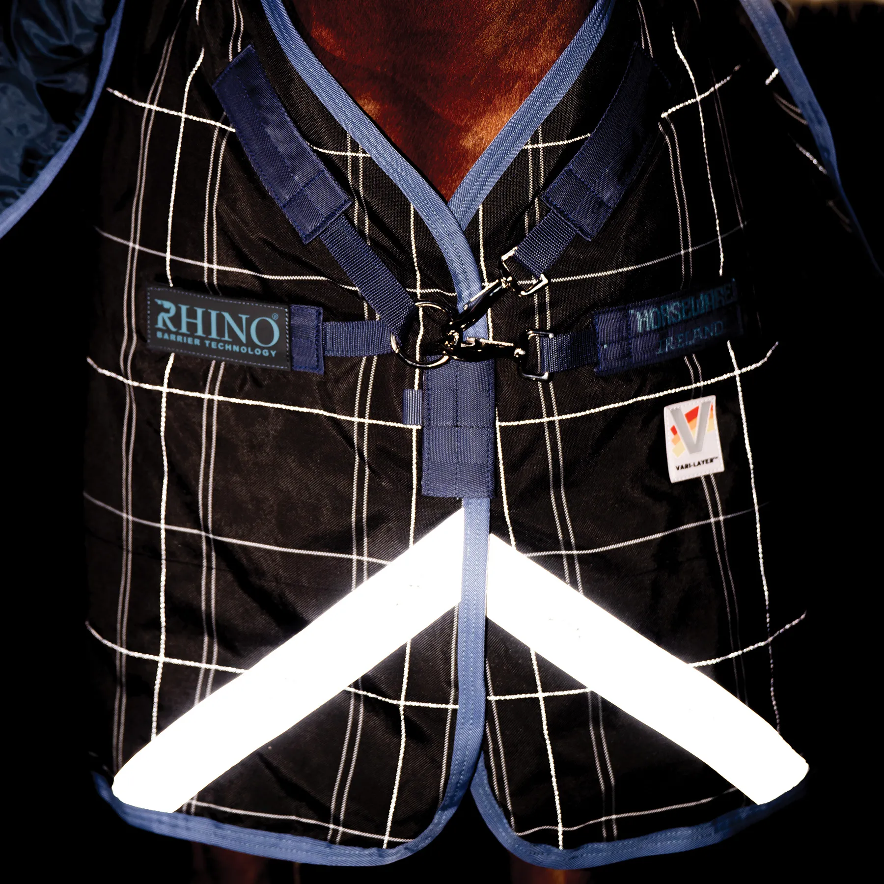 Rhino® Reflectech Plus Vari-Layer Medium Weight Turnout Blanket 2 Rhino® Reflectech Plus Vari-Layer Medium Weight Turnout Blanket - Image 2