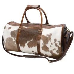 Schneiders® Leather And Cowhide Duffle Bag