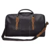 Schneiders® Large Tooled Leather Duffle Bag