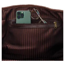 Schneiders® Large Tooled Leather Duffle Bag -Schneiders Shop 45308 alt b