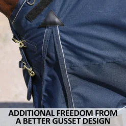 ARMORFlex® Challenger Senior VTEK® Wither Relief Adjusta-Fit® Surcingle Turnouts -Schneiders Shop 45722c feature j overlay